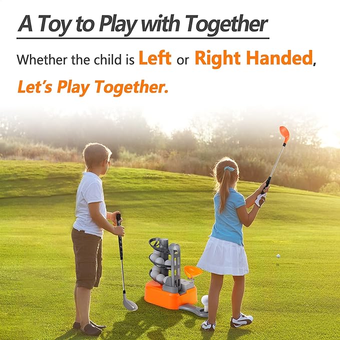 iPlay, iLearn Kids Golf Toys Set 3-5, Toddler 4 6 7 8