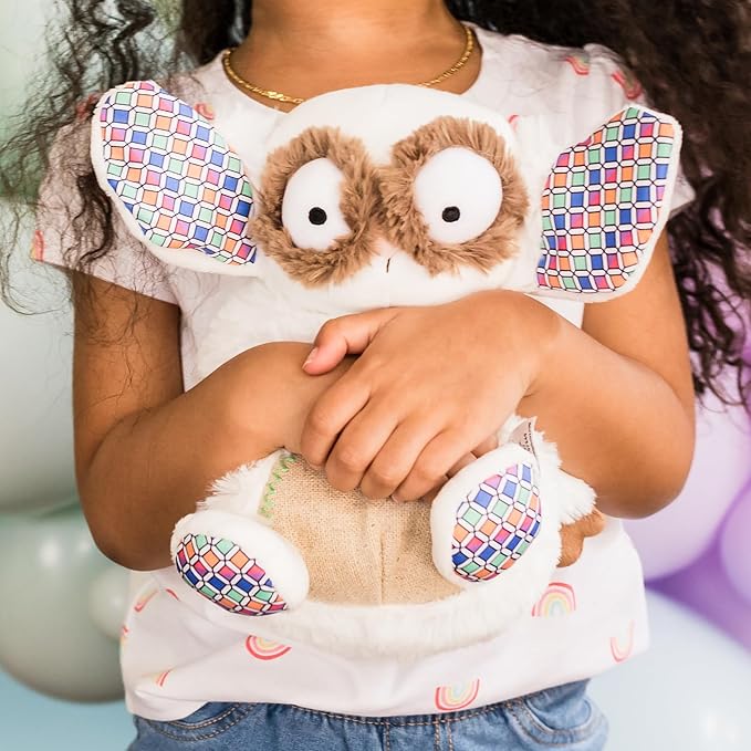 & Toddler Plush Soft Bean Bag Toy with Full Color