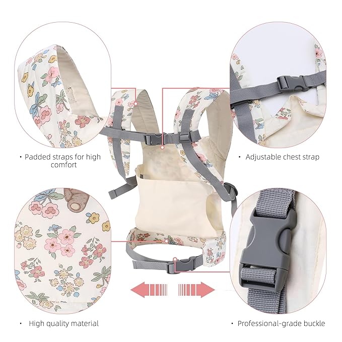 Baby Doll Carrier Front and Back Baby Doll Accessories Backpack