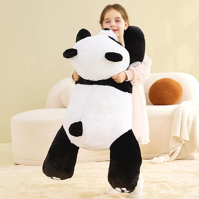IKASA Giant Panda Stuffed Animal Plush Toy,30" Large Cute Jumbo Soft Toys
