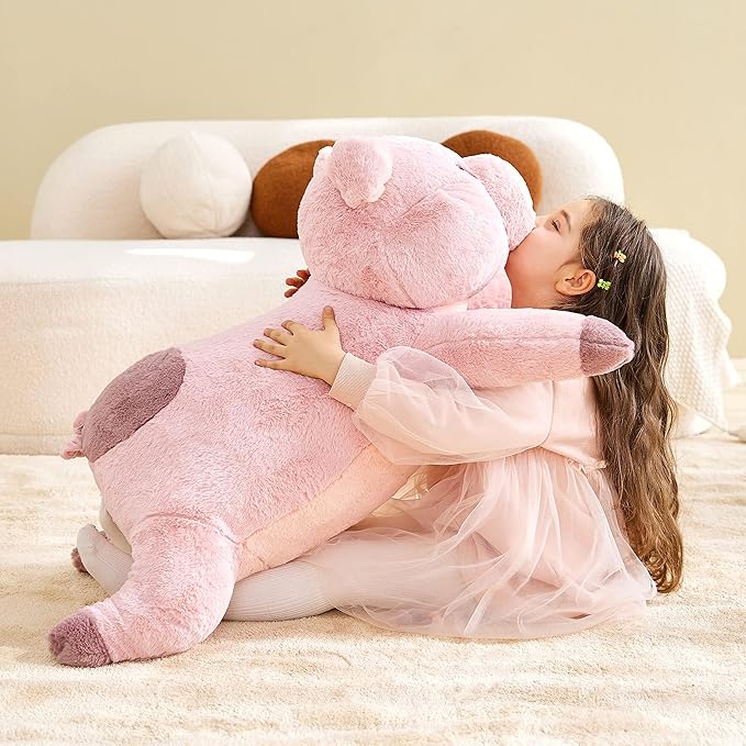 IKASA Giant Pig Stuffed Animal Plush Toy,30 Inches Large Pig