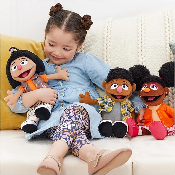 GUND Sesame Street Official Ji-Young Plush, Premium Plush Doll for Ages 1 & Up 13”