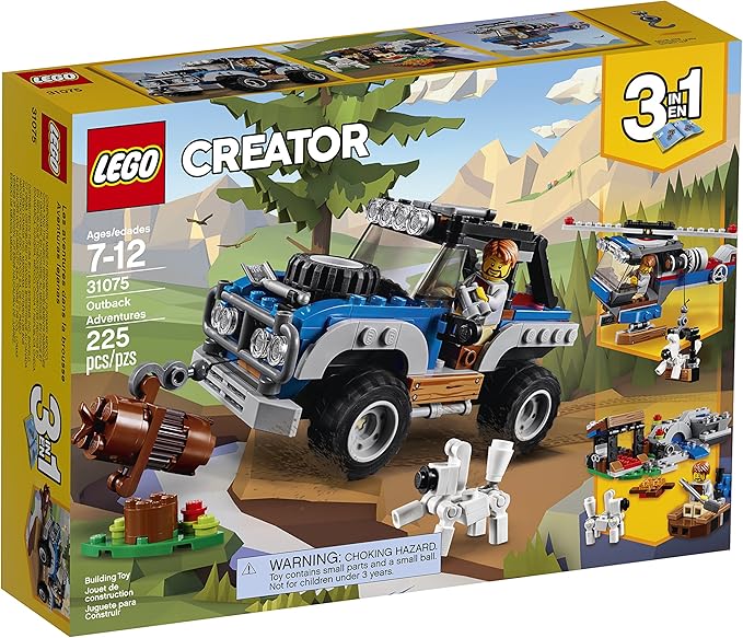 LEGO Creator 3in1 Outback Adventures 31075 Building Kit (225 Piece)