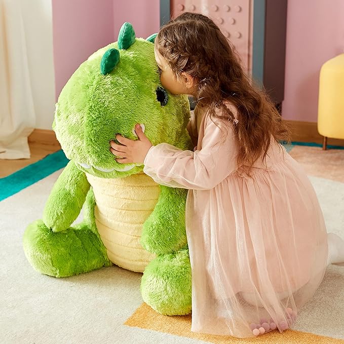IKASA Large Dinosaur Stuffed Animal Plush Toy,Giant Dinosaur Cute 23" Jumbo Soft Toys