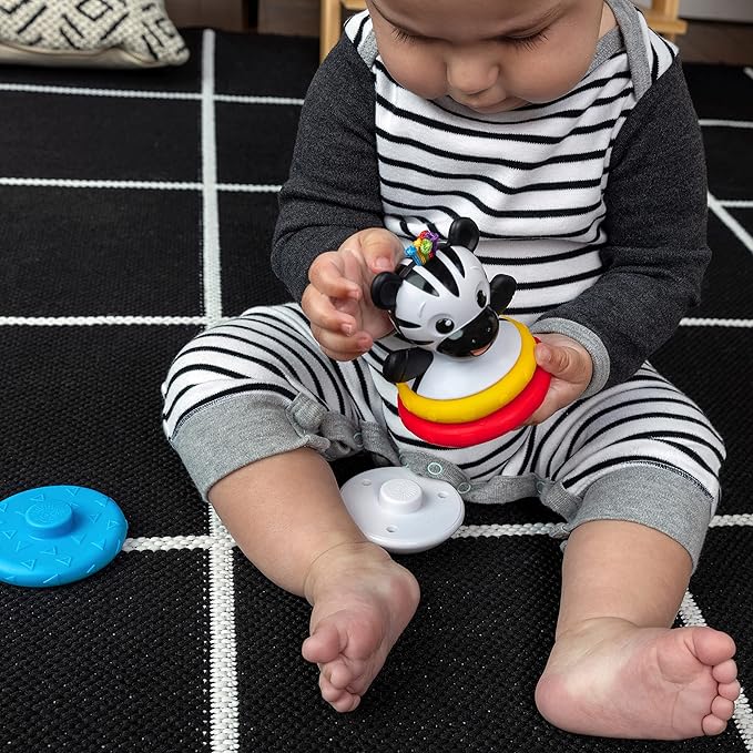 Baby Einstein Stack & Wobble Zen BPA Free Teether Toy 3 Months