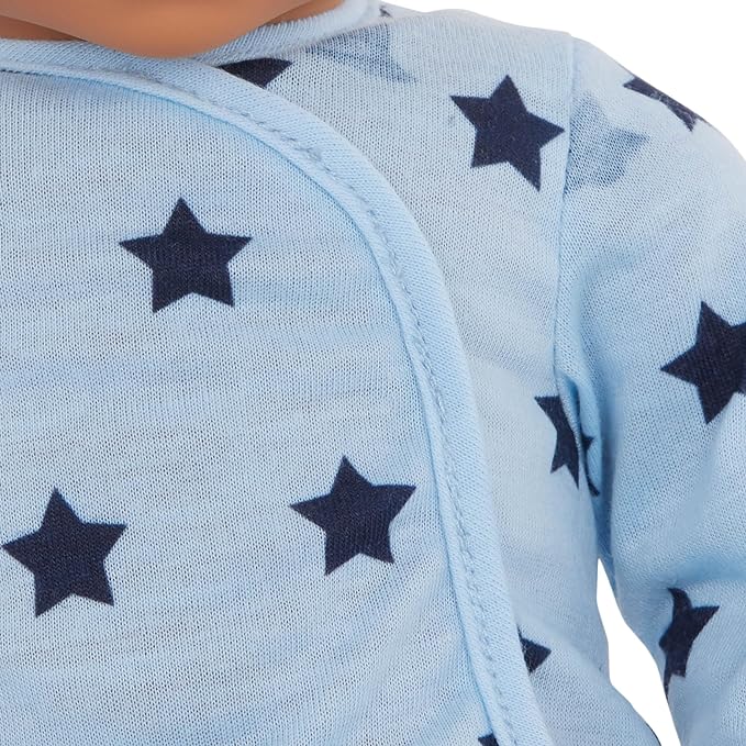 LullaBaby – 14" Baby Doll Clothing Set 3D Spikes, 2 &