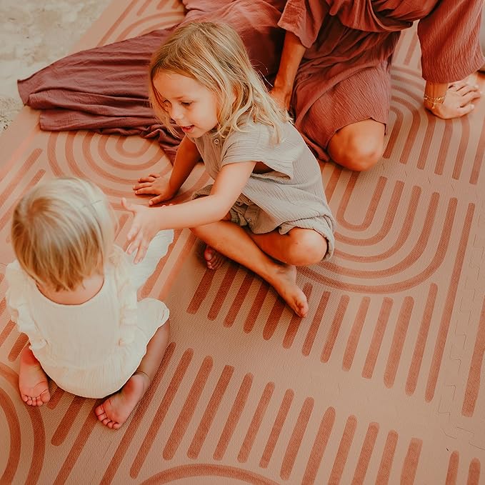 Toddlekind Playmat - Premium Foam Playmat, 4 x 6 feet Premium Quality Foam Play Mat for Babies/Toddlers