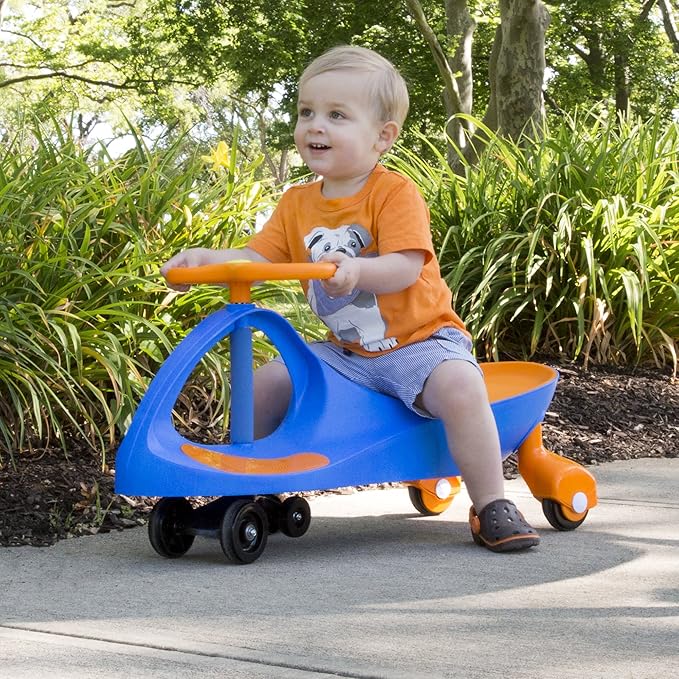 Wiggle Car Ride on Toy - Easy-to-Use Kid Car for Ages 3 Years and Up with No Batteries, Gears