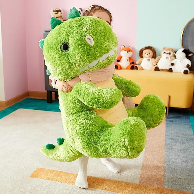 IKASA Large Dinosaur Stuffed Animal Plush Toy,Giant Dinosaur Cute 23" Jumbo Soft Toys
