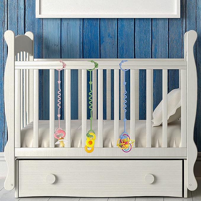 Toy Straps for Baby,RTMOK Silicone Setpacifier Clip