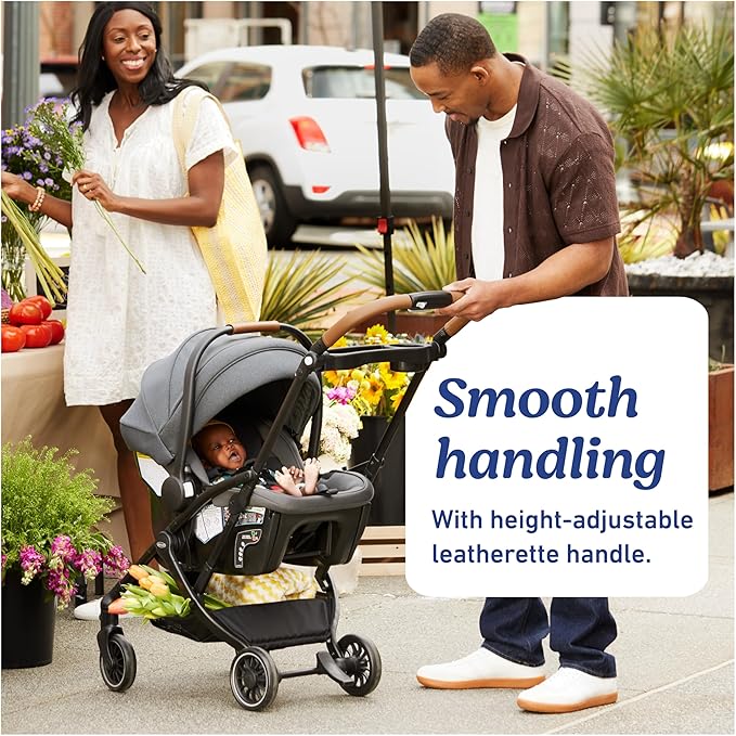 Graco Gomax Frame Stroller, Accepts All Graco Infant Car Seats, Backpack Style Lightweight Travel Stroller Frame