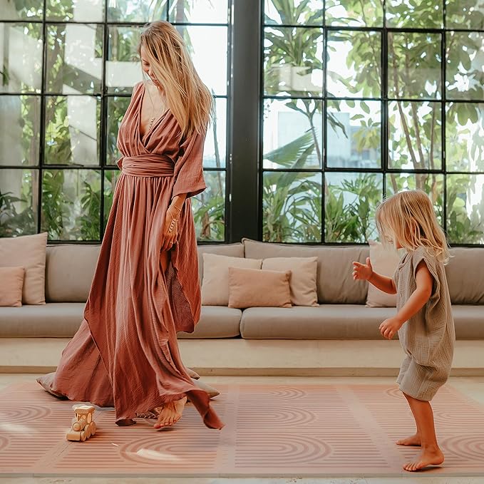 Toddlekind Playmat - Premium Foam Playmat, 4 x 6 feet Premium Quality Foam Play Mat for Babies/Toddlers