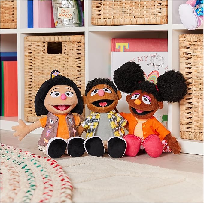 GUND Sesame Street Official Tamir Plush, Premium Plush Doll for Ages 1 & Up 13”