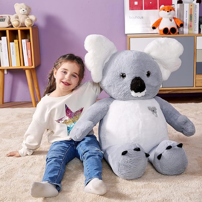 IKASA Large Koala Stuffed Animal Plush Toy,30" Giant Koala Cute Jumbo Soft Toys