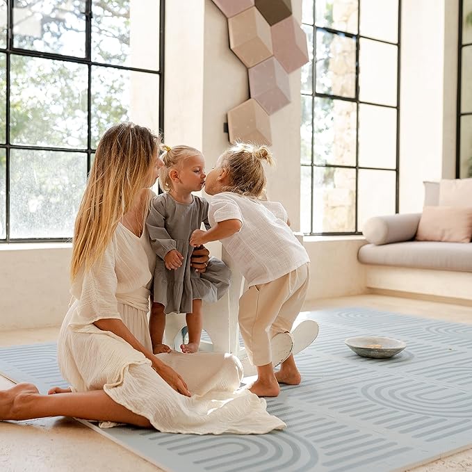 Toddlekind Playmat - Premium Foam Playmat, 4 x 6 feet Premium Quality Foam Play Mat for Babies/Toddlers
