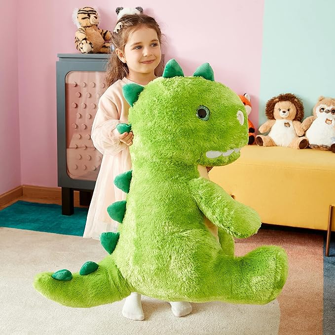 IKASA Large Dinosaur Stuffed Animal Plush Toy,Giant Dinosaur Cute 23" Jumbo Soft Toys