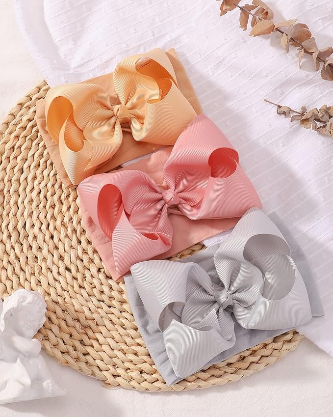 doboi Baby Hair Bows Hair Accessories - 20pcs Big Bows