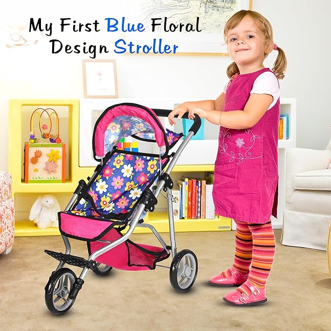 fash n kolor® Baby Doll Stroller Gift for Kids, Toy
