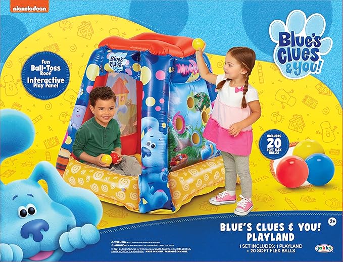 Blues Clues You! Ball Pit 20 Balls - Toddler Jungle