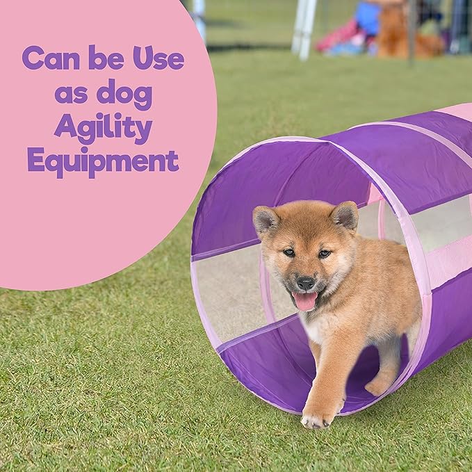 Hide N Side 6ft Crawl Through Play Tunnel Toy, Pop