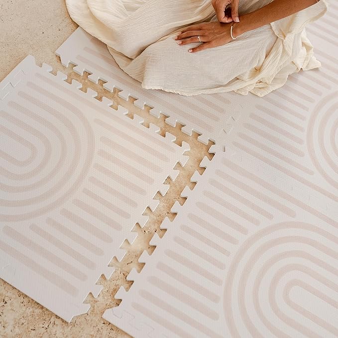 Toddlekind Playmat - Premium Foam Playmat, 4 x 6 feet Premium Quality Foam Play Mat for Babies/Toddlers