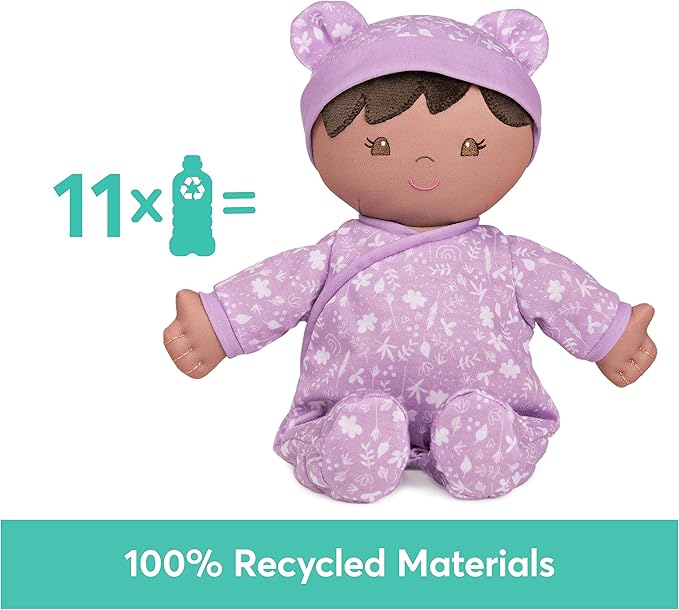 GUND Baby Sustainable Baby Doll, Plush Doll Made from Recycled Materials 12”