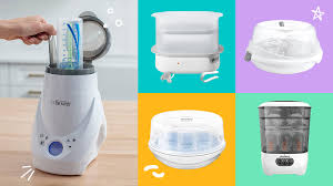 Electric-baby-bottle-sterilizer-with-steam-and-UV-features – LittleNest-Shop