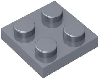 Classic Bricks Plate 2x2, 100 Piece 3022, Creative 100% Compatible