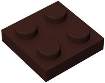 Classic Bricks Plate 2x2, 100 Piece 3022, Creative 100% Compatible