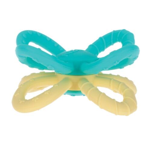 Nuby Fun Loops Teether - Flower-Shaped Infant Teething Toy for Babies 3+ Months