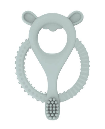 Ingenuity Gum Buddies Soothing Baby Multi-Stage Teether Toy BPA-Free Silicone, Ages 3 Months+, Unisex, 2-Pack
