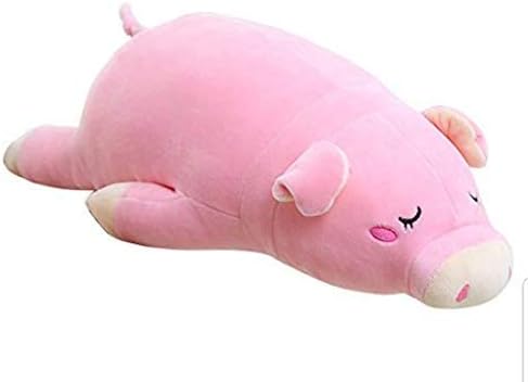 PASSIONFRUIT Stuffed Plush Pig/Piggy Pet -Toy Pink 17.6" Doll Baby Pillow Stuffed Animal | Super Soft, Huggable Toy for Toddler