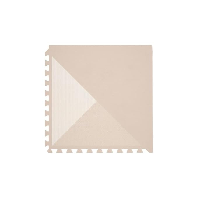 Toddlekind playmat - Prettier Puzzle Playmat (Kyte Mocha), 4 X 6 Feet (6 Tiles)