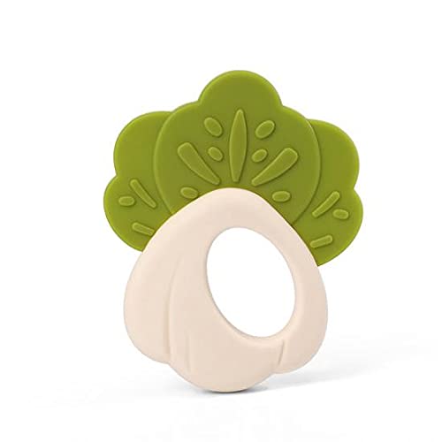 Teething Toys 3-6 Months, Teethers for Babies 3-6 6-12 Months for Teething Relief 100% Silicone, 0-6 Months,bebe