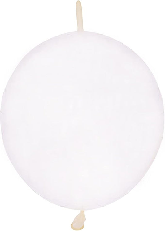 10 Inch Clear Link Balloons 50 Pcs Quick Linkable Balloon