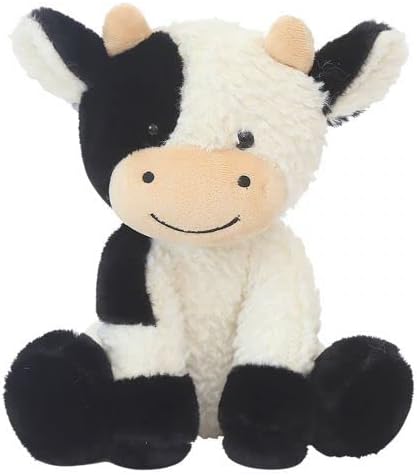 9 inches Cow Stuffed Animal Soft Plush Cute Cow Doll
