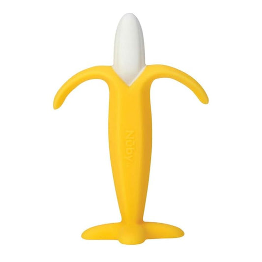 Nuby Soothing Banana Teether, Yellow 5 Inch 1)