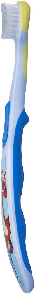 Oral-B Baby Manual Toothbrush, Pooh Characters, 0-3 Years Old, Extra Soft (Characters Vary) - Pack of 4