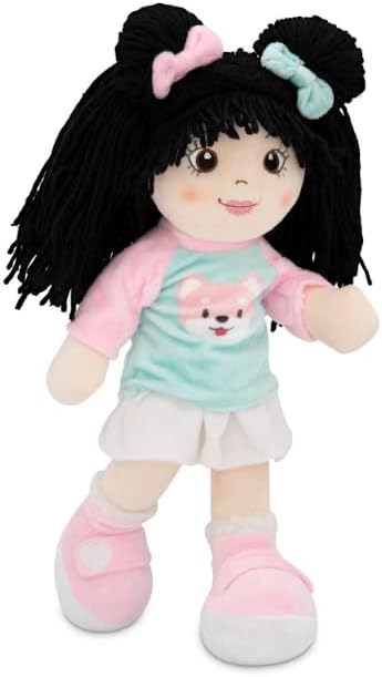 Playtime by Eimmie 14” Soft Baby Doll - Plush Rag Dolls for 2 Year Old Girls & Boys, Toddler & Infants