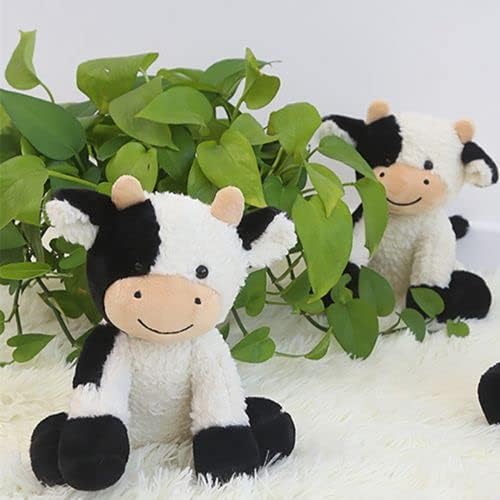 9 inches Cow Stuffed Animal Soft Plush Cute Cow Doll