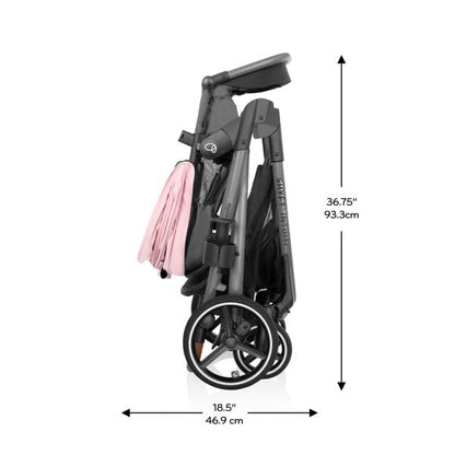 Evenflo Shyft Intuiti Travel System with Revolve180 LiteMax NXT Rotational Infant Car Seat (Amaranth Pink)