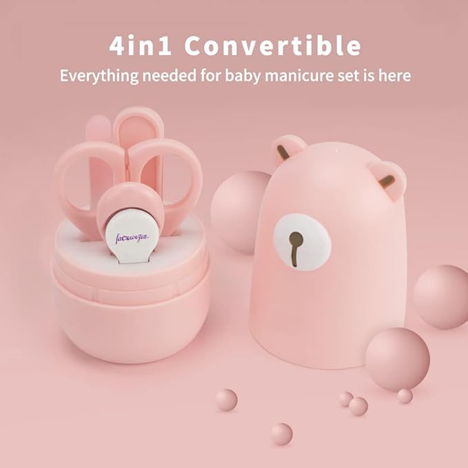 Baby Nail Clippers Set for Newborn,Infant Nail kit for New Parents Gift