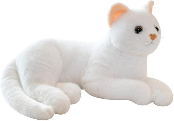 Gadpiparty Halloween Decorations Home Decor Home Decor Home Decor Plush Cat Doll, Realistic Soft Plush Cat for Boys and Girls 12 Inch)