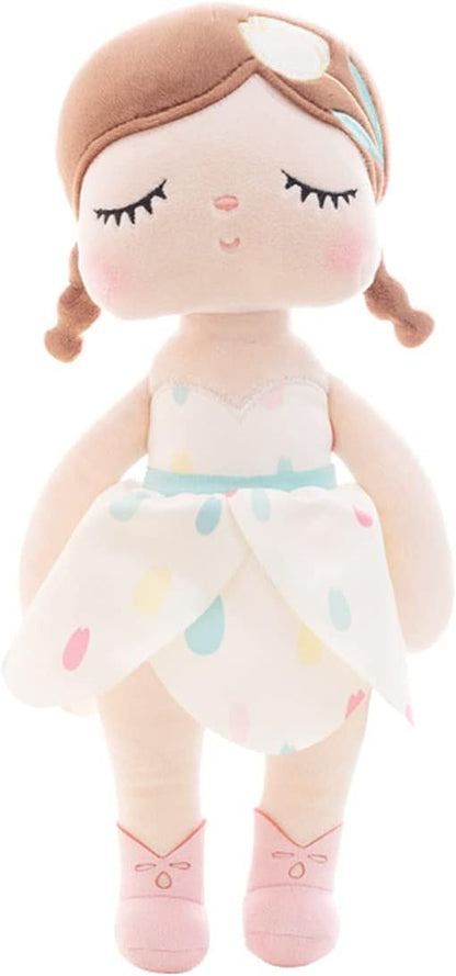 13" Exclusive New MeToo Princess Doll, Cute Flower Fairy Plush Doll