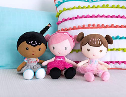 Baby Starters Plush 11 inch Snuggle Buddy Baby Doll, Ellie