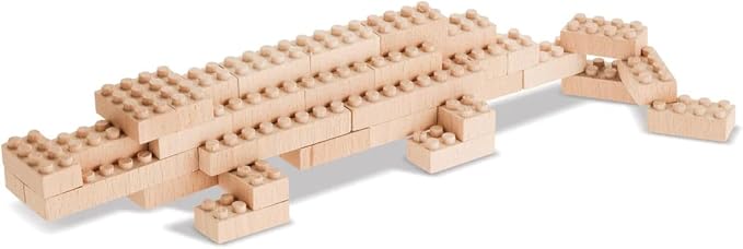 Eco-Bricks 3 in 1 Builds Reptiles - Earth-Friendly Kids Building Blocks 3 Different