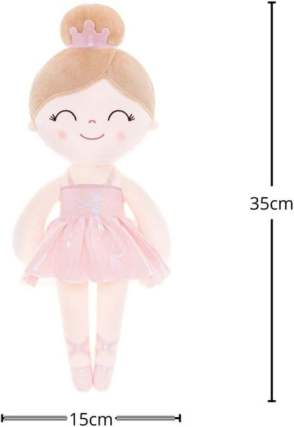 Gloveleya Baby Doll Ballerina Doll Girl Gift Ballerina Plush Soft 13 Inch