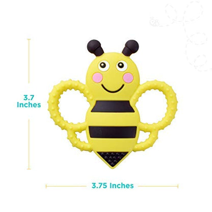 sweetbee Buzzy Bee Teether Toy, Multi-Textured