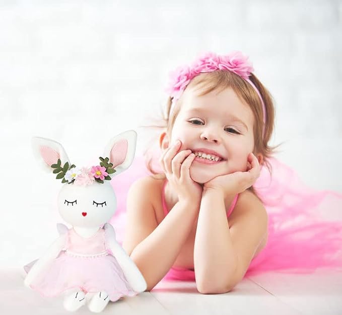 Ballerina Doll Easter Stuffed Animal Bunny Stuffed Animal Easter Plush