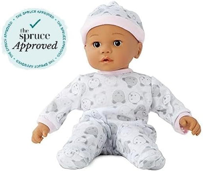 Madame Alexander 14" Adoption Day Baby Girl Doll, Medium Skin Tone, Brown Eyes,20453